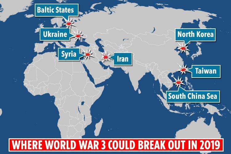 Why World War 3 could happen in 2019 – threats from North Korea, Syria ...