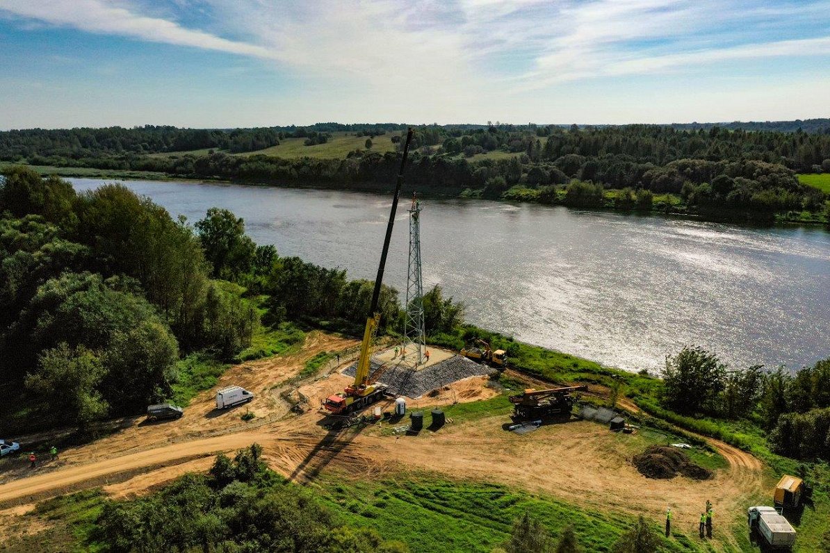 Four surveillance towers erected on Latvian-Belarusian border | The ...